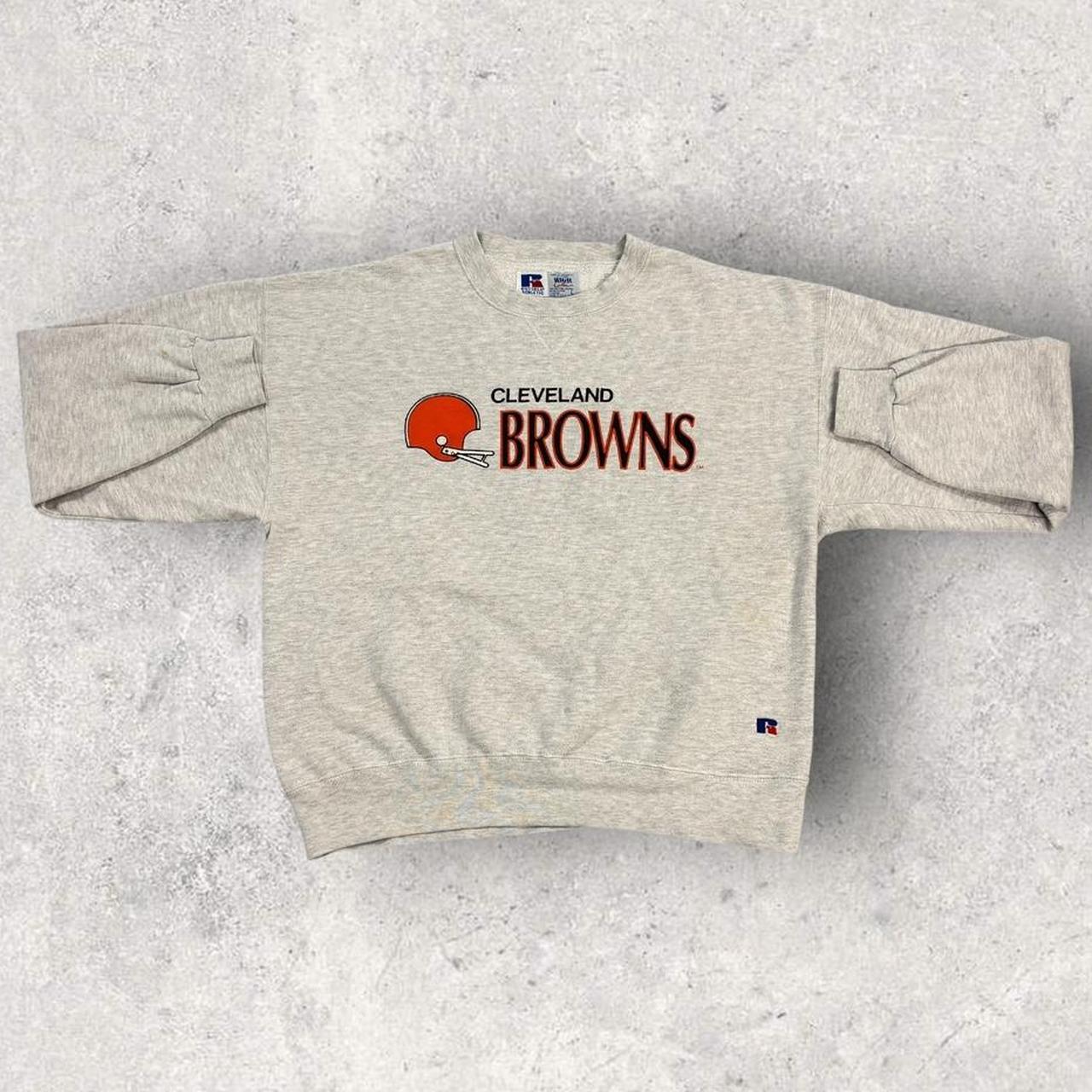 Vintage 90s USA Cleveland Browns NFL American Football graphic sweatshirt