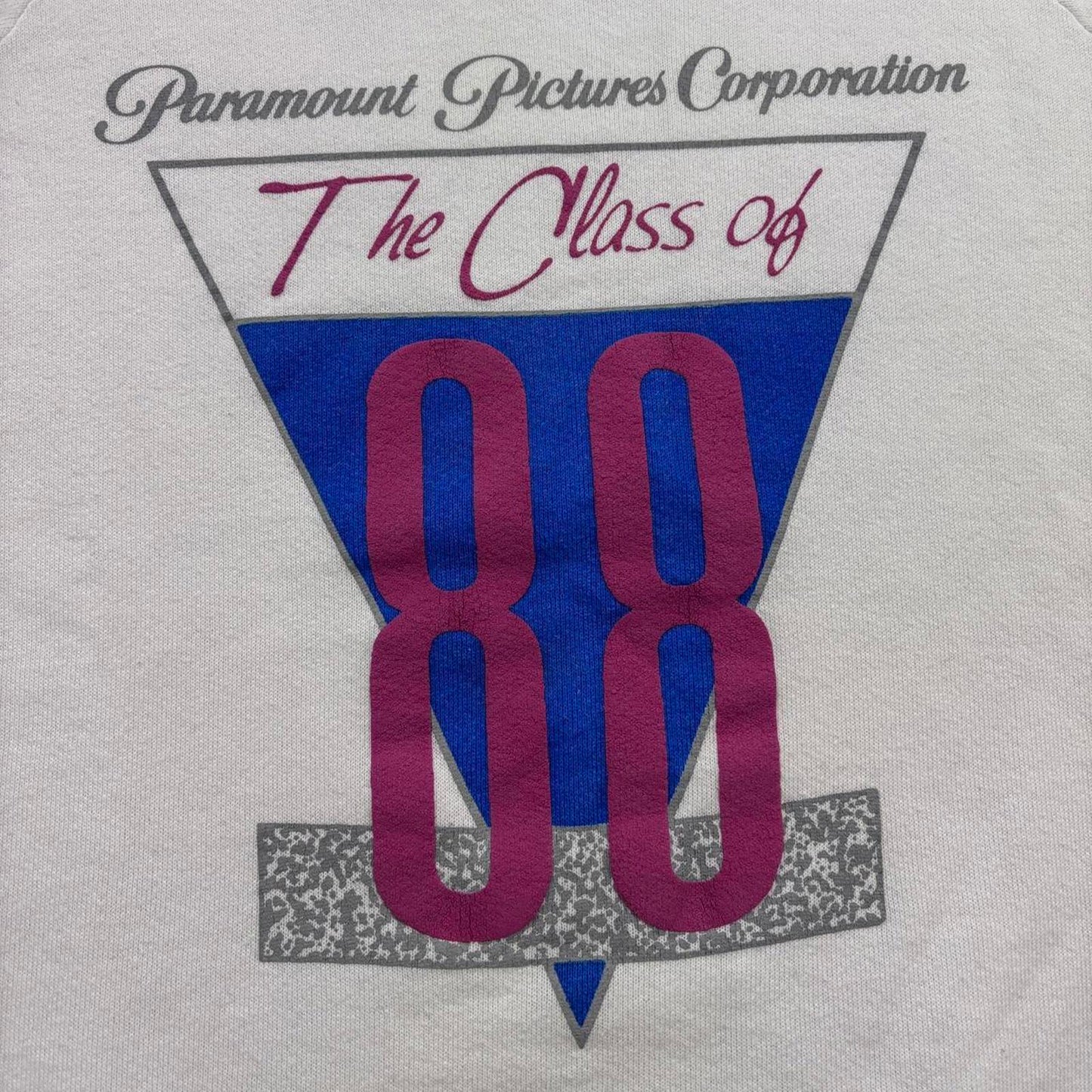 Vintage 80s USA Paramount pictures class of 88 film movie Hollywood sweatshirt