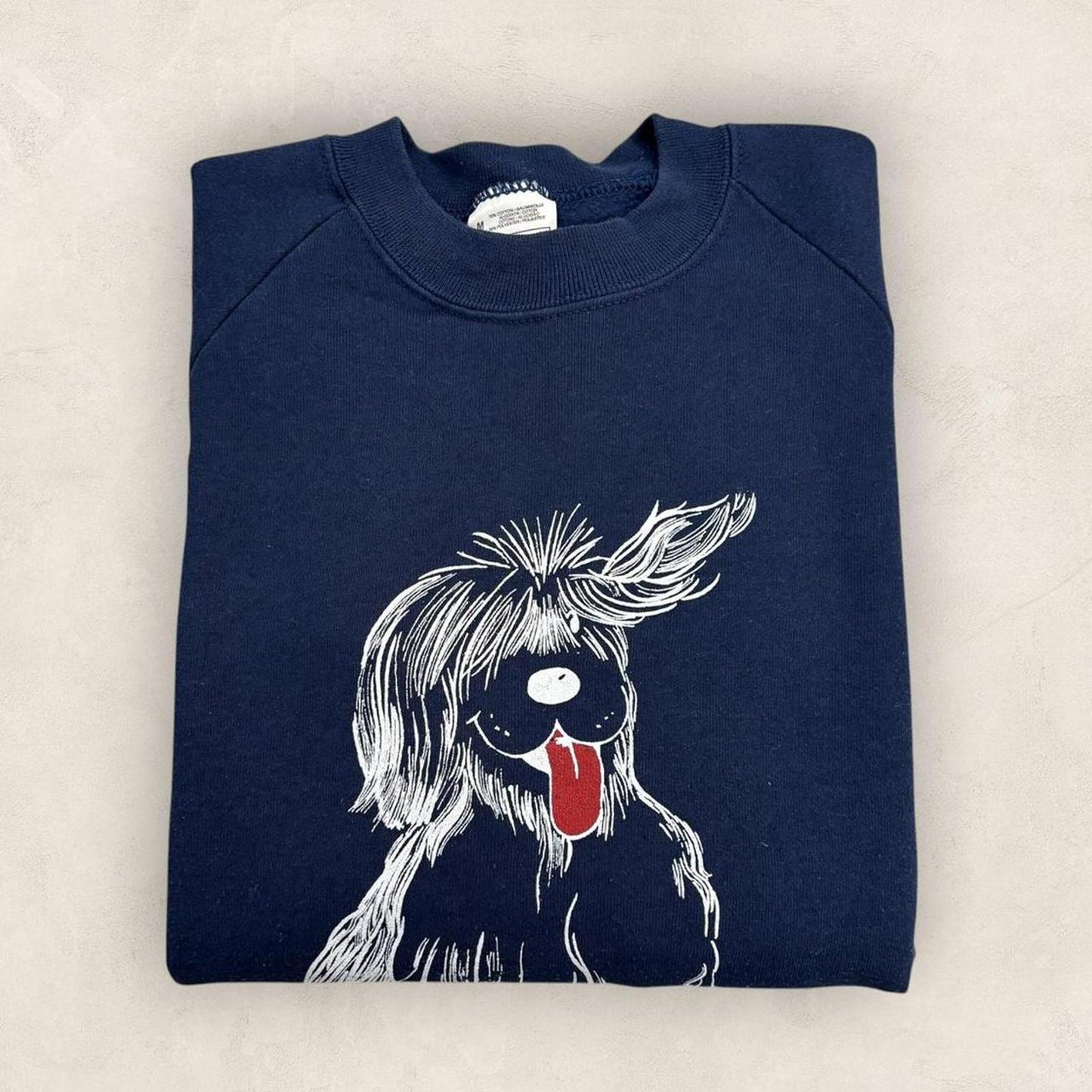 Vintage 90s hearing dogs for deaf people charity graphic sweatshirt