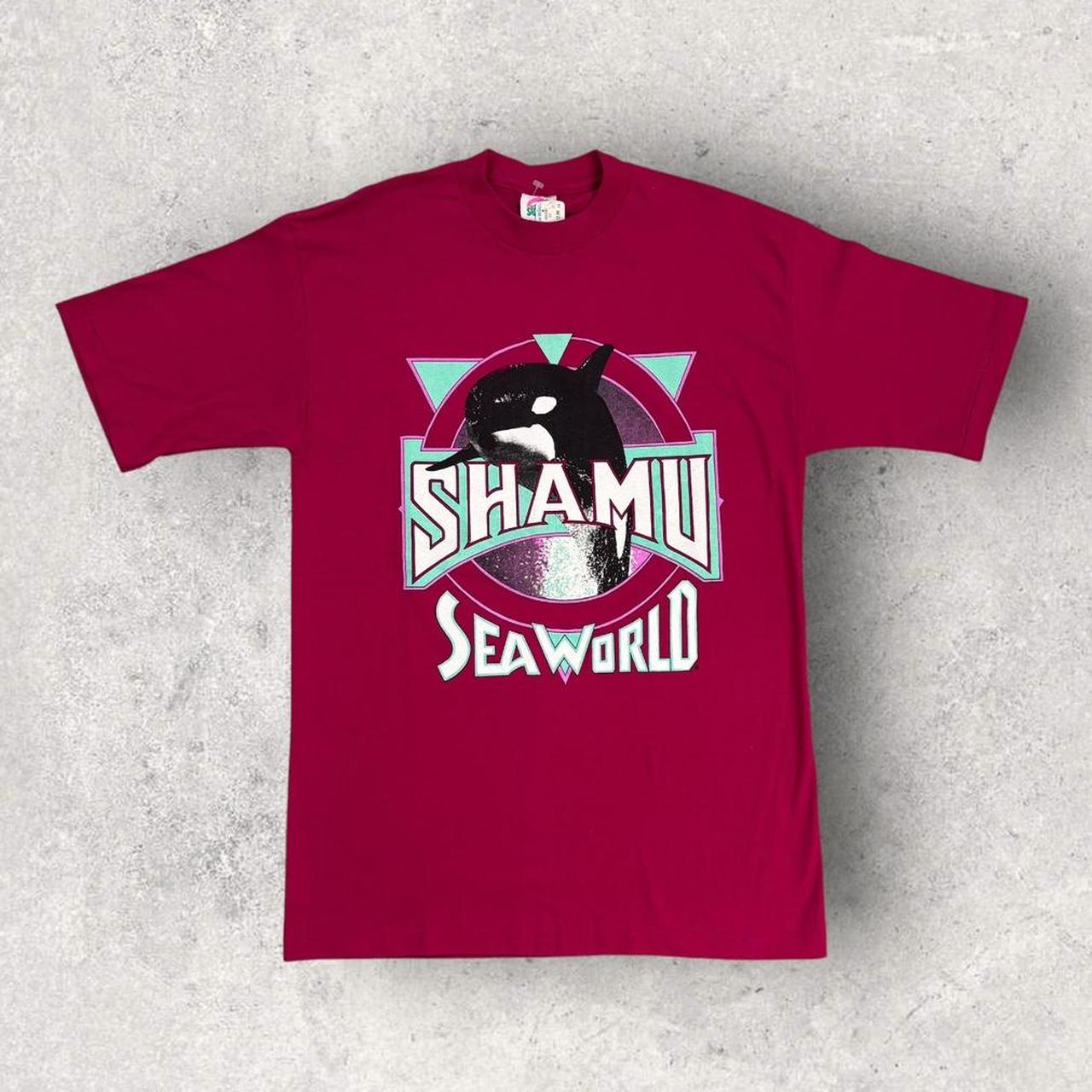 Vintage 90s USA Sea World Shamu theme park graphic t-shirt