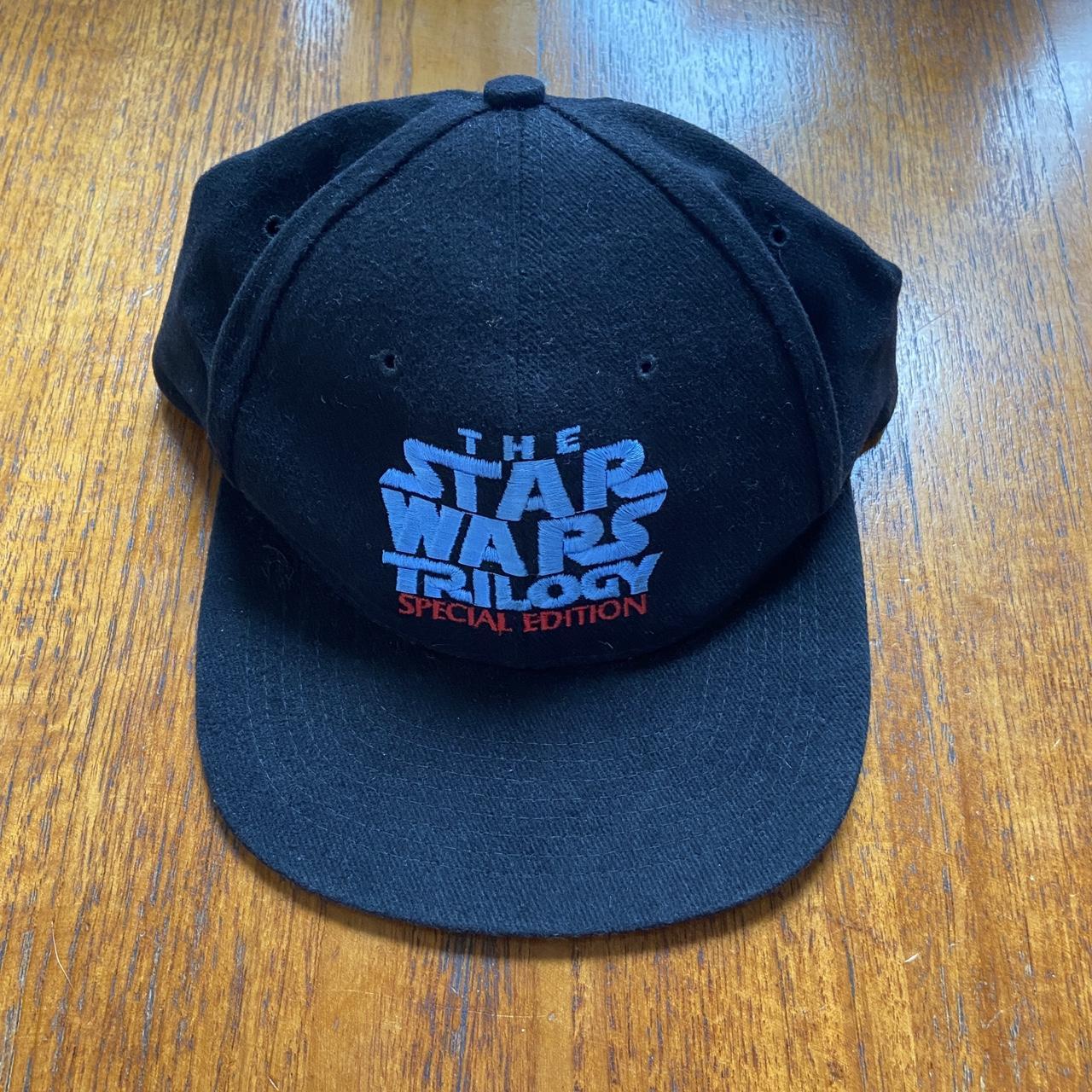 Vintage 90a USA Star Wars trilogy special edition film movie promotional graphic cap