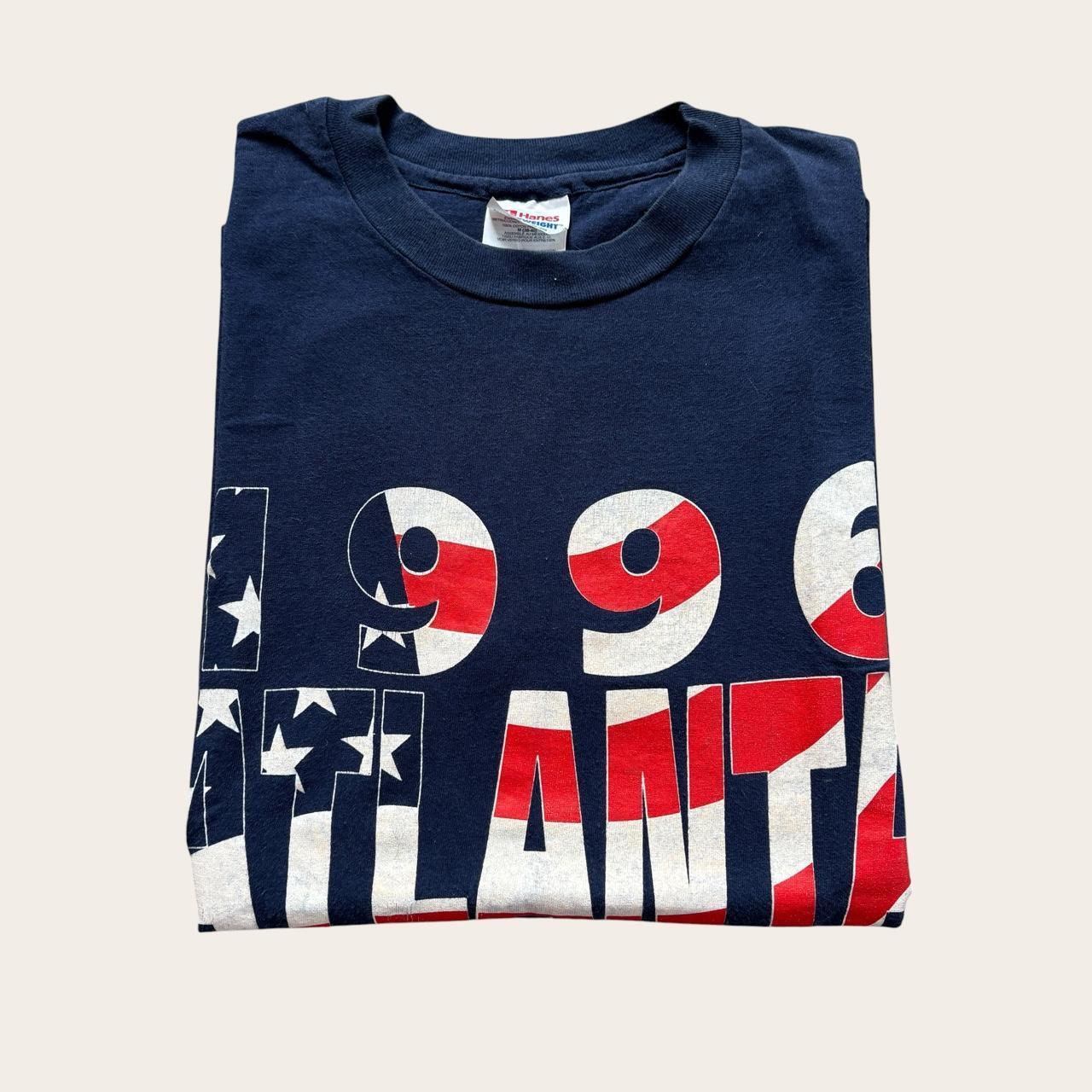 Vintage 90s USA Atlanta Olympics summer games athletics t-shirt