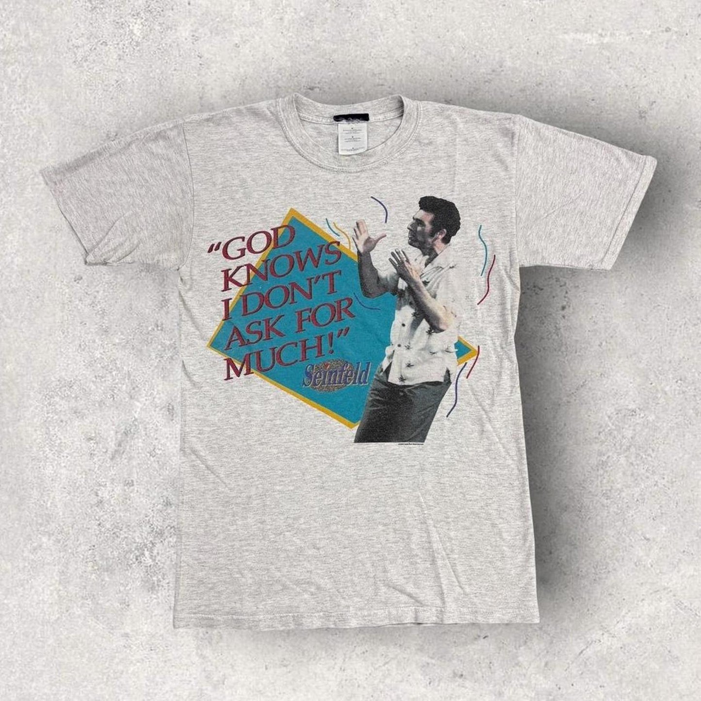 Vintage 90s USA Seinfeld Kramer TV Series comedy graphic t-shirt
