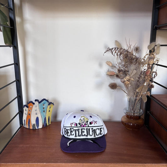 Vintage 90s USA Beetlejuice movie film graphic cap