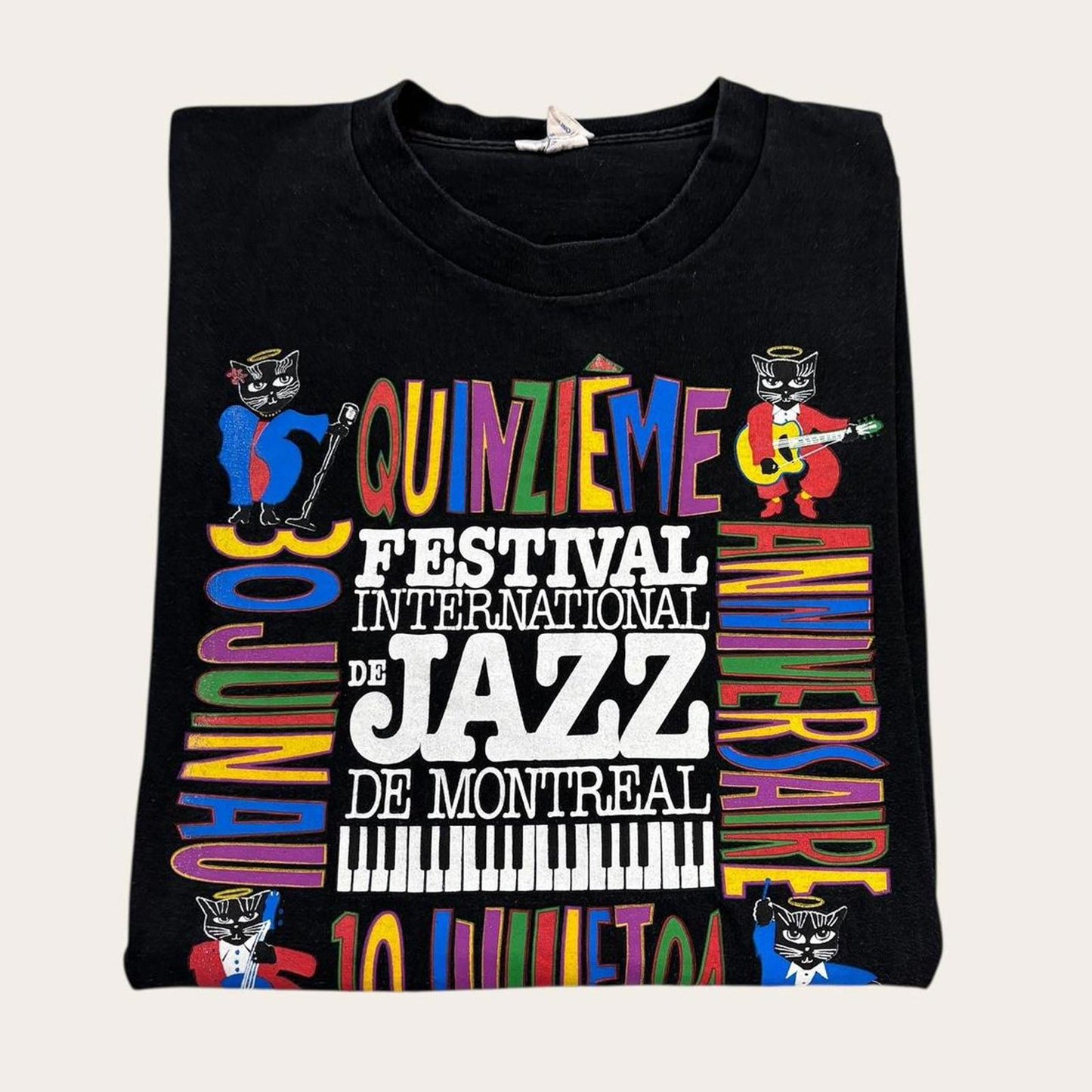 Vintage Montreal jazz festival 94 Canada graphic t-shirt