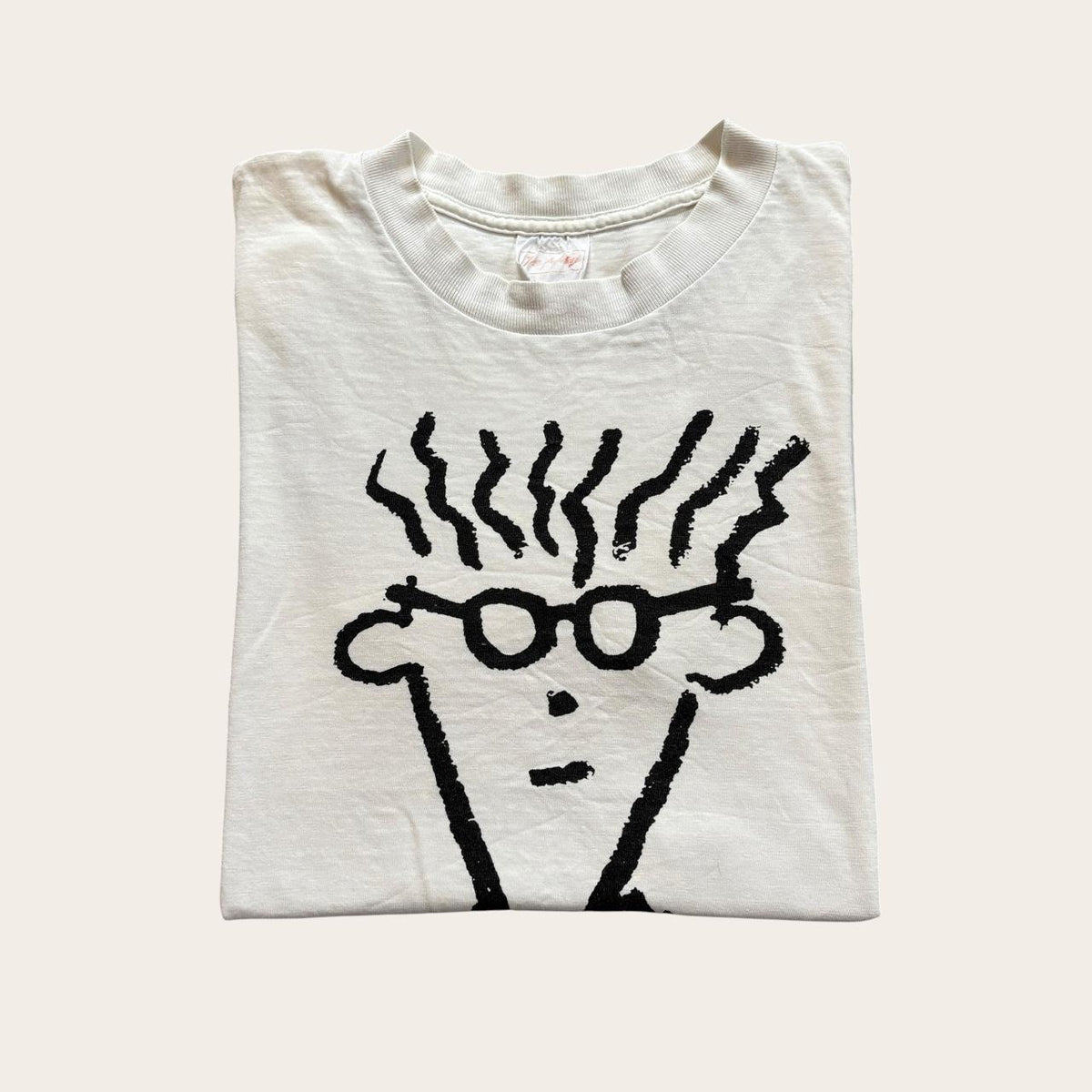 Vintage 80s USA Fido Dido cartoon illustration 7UP soda promotional t-shirt