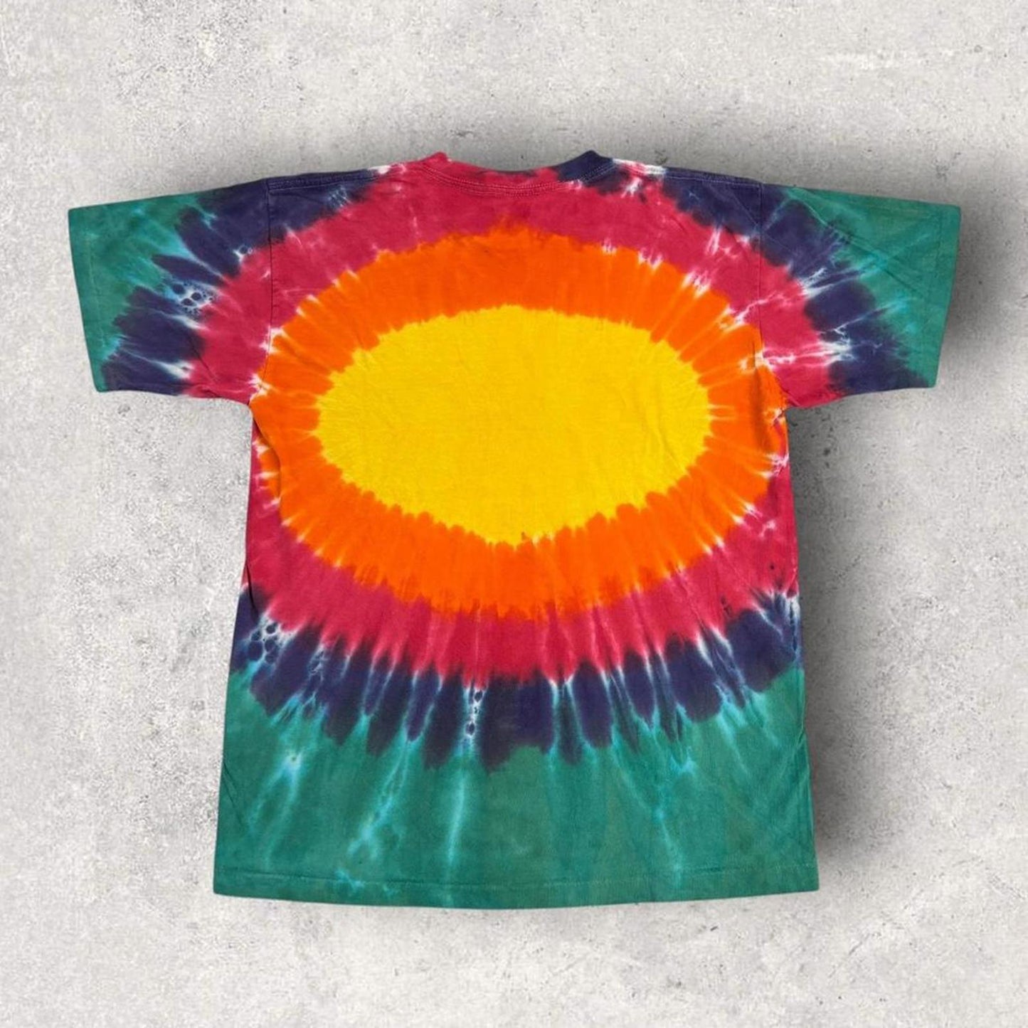 Vintage 90s USA The Crayola Factory experience Pennsylvania tie dye t-shirt