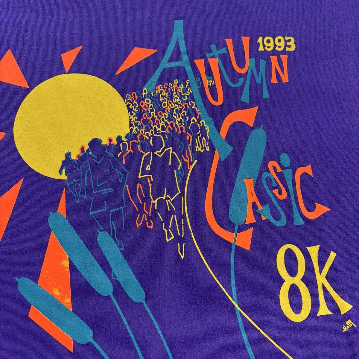 Vintage Autumn Classic 8K run ‘93 road race running t-shirt