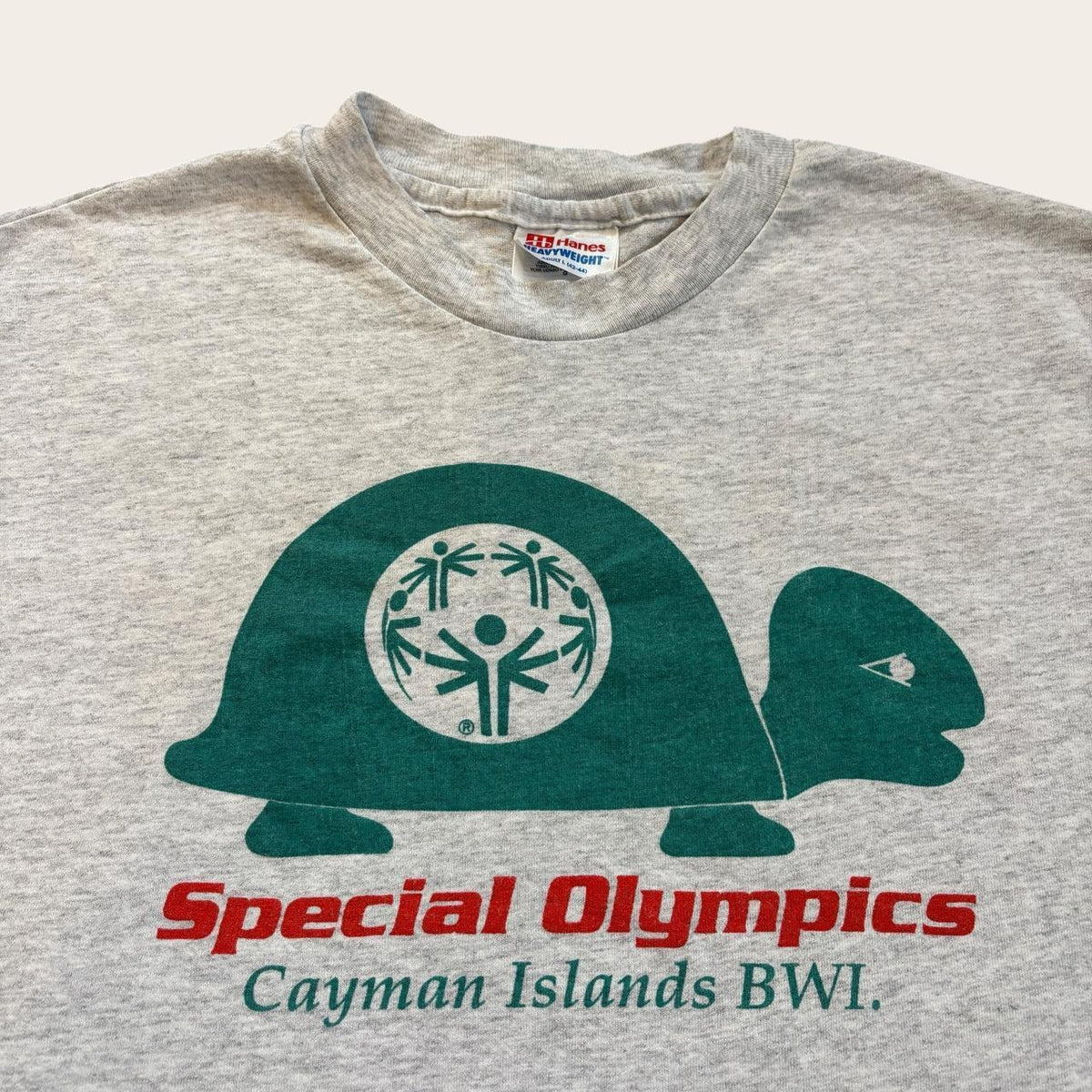 Vintage 90s USA special Olympics athletics Cayman Islands West Indies t-shirt