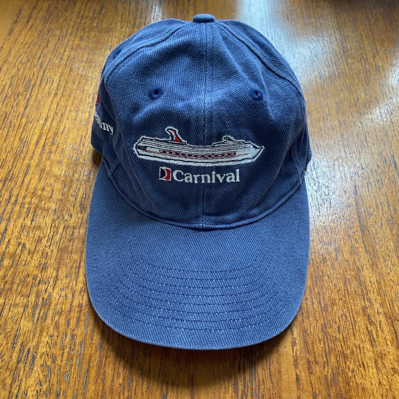 Vintage 90s USA Carnival boat cruise “the fun ship” promotional graphic cap