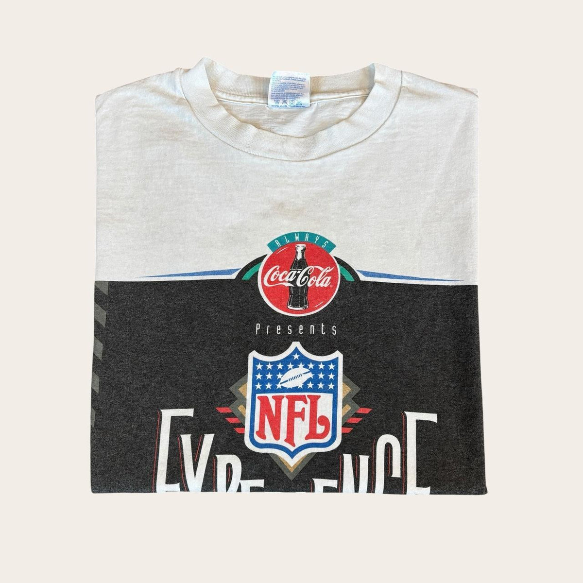 Vintage 90s USA NFL experience Arizona American Football Coca Cola t-shirt