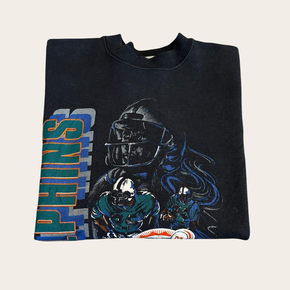 Vintage 90s USA Miami Dolphins NFL American Football sweatshirt