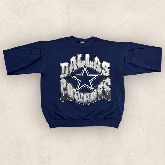 Vintage 90s USA Dallas Cowboys NFL American Football graphic sweatshirt