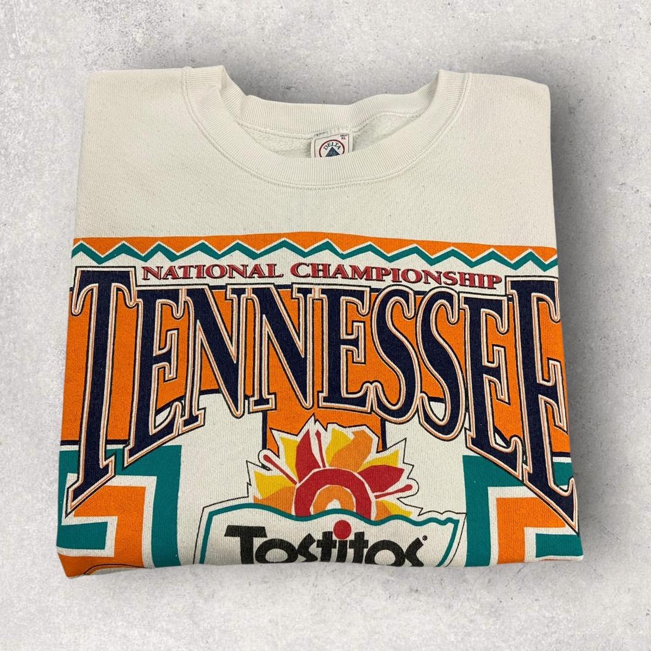 Vintage 90s USA Tennessee Fiesta Bowl American Football university varsity graphic sweatshirt