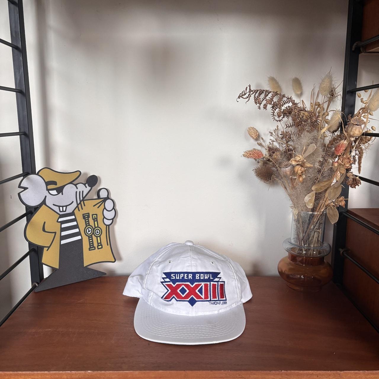 Vintage 80s USA Super Bowl 23 NFL American Football graphic cap