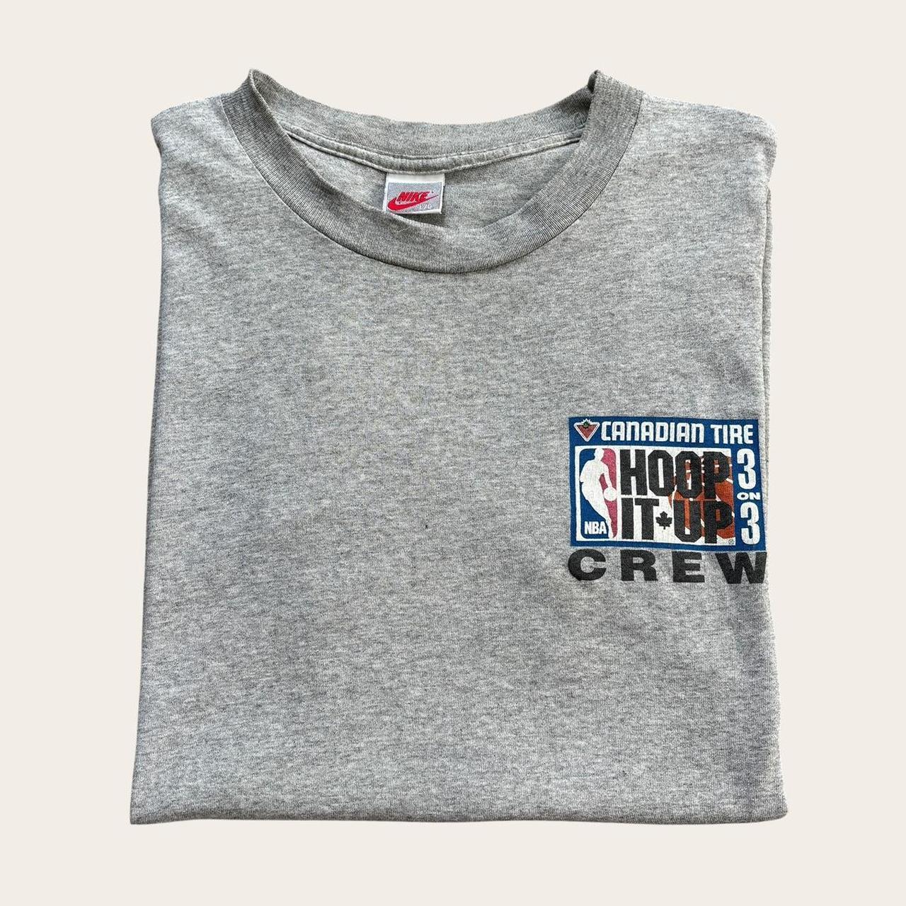 Vintage 90s Nike NBA hoop it up crew 3 on 3 basketball graphic t-shirt