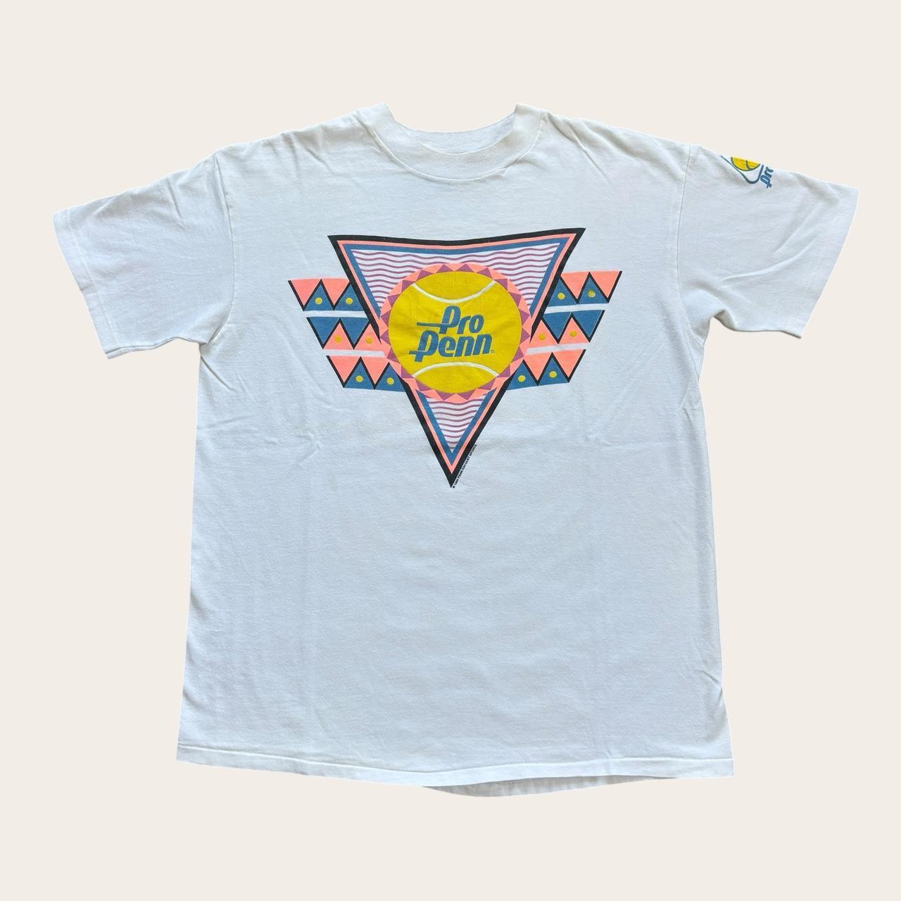 Vintage 90s USA Pro Penn tennis balls equipment t-shirt