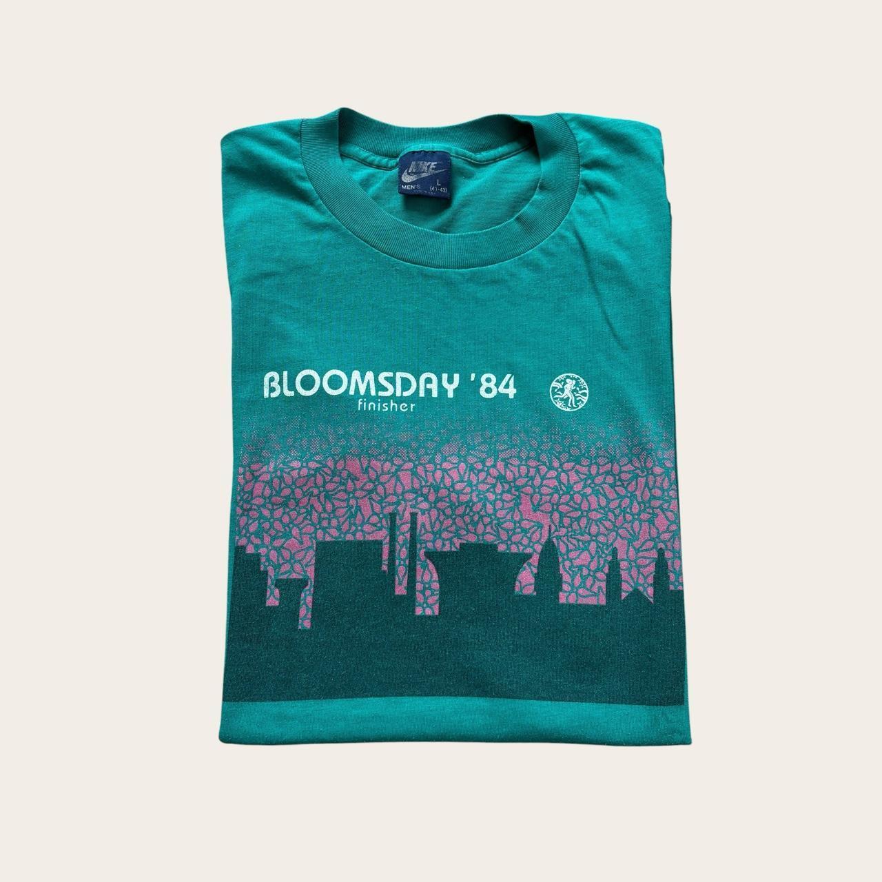 Vintage USA Nike Bloomsday race finisher ‘84 Spokane Washington running t-shirt