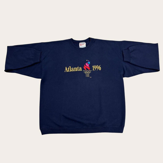 Vintage 90s USA Atlanta Olympics summer games athletics embroidered sweatshirt