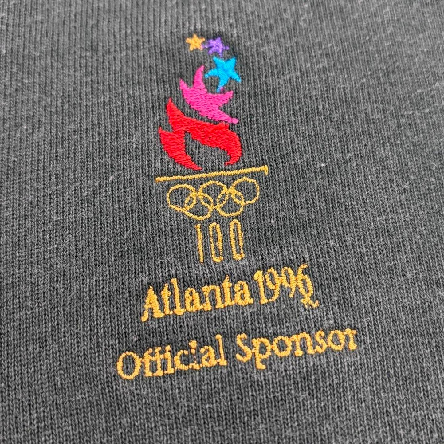 Vintage 90s USA Atlanta Olympics 1996 summer games athletics graphic sweatshirt