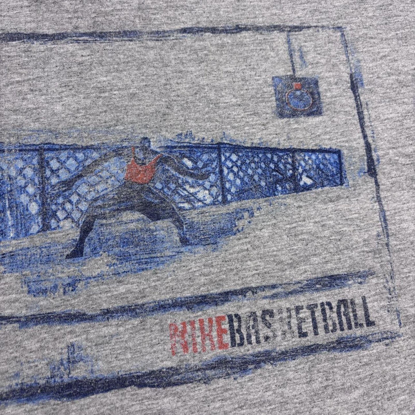 Vintage Y2K Nike basketball graphic t-shirt
