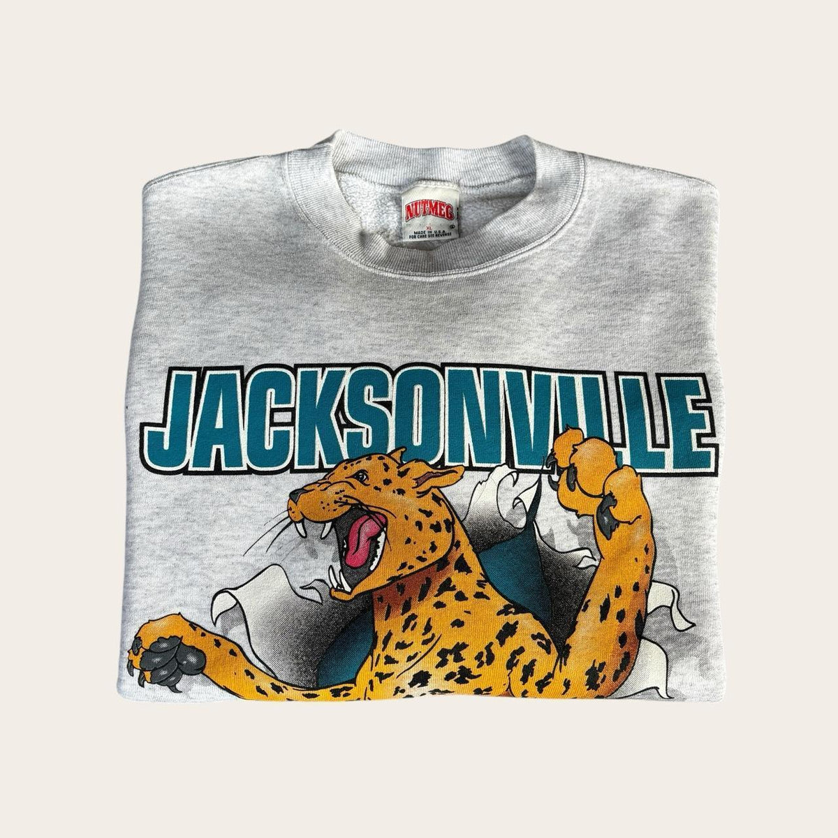 Vintage 90s USA Jacksonville Jaguars NFL American Football sweatshirt