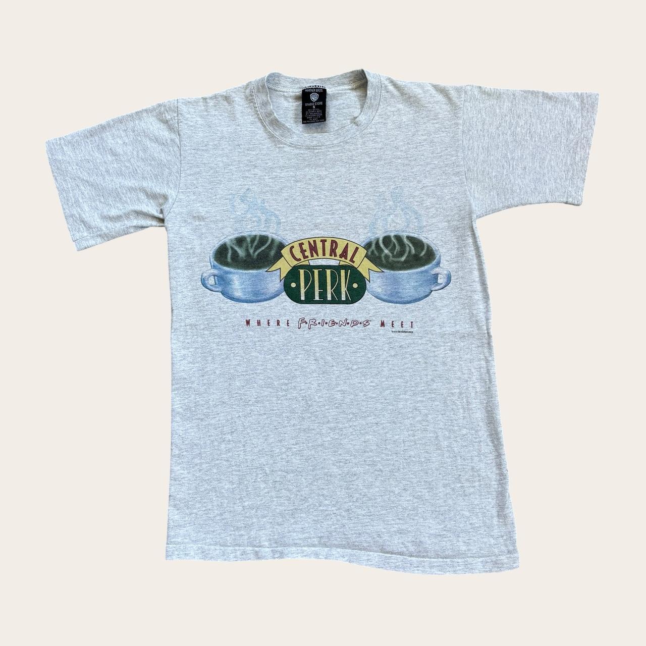 Vintage 90s USA Friends comedy sitcom TV Series Central Perk Cafe t-shirt