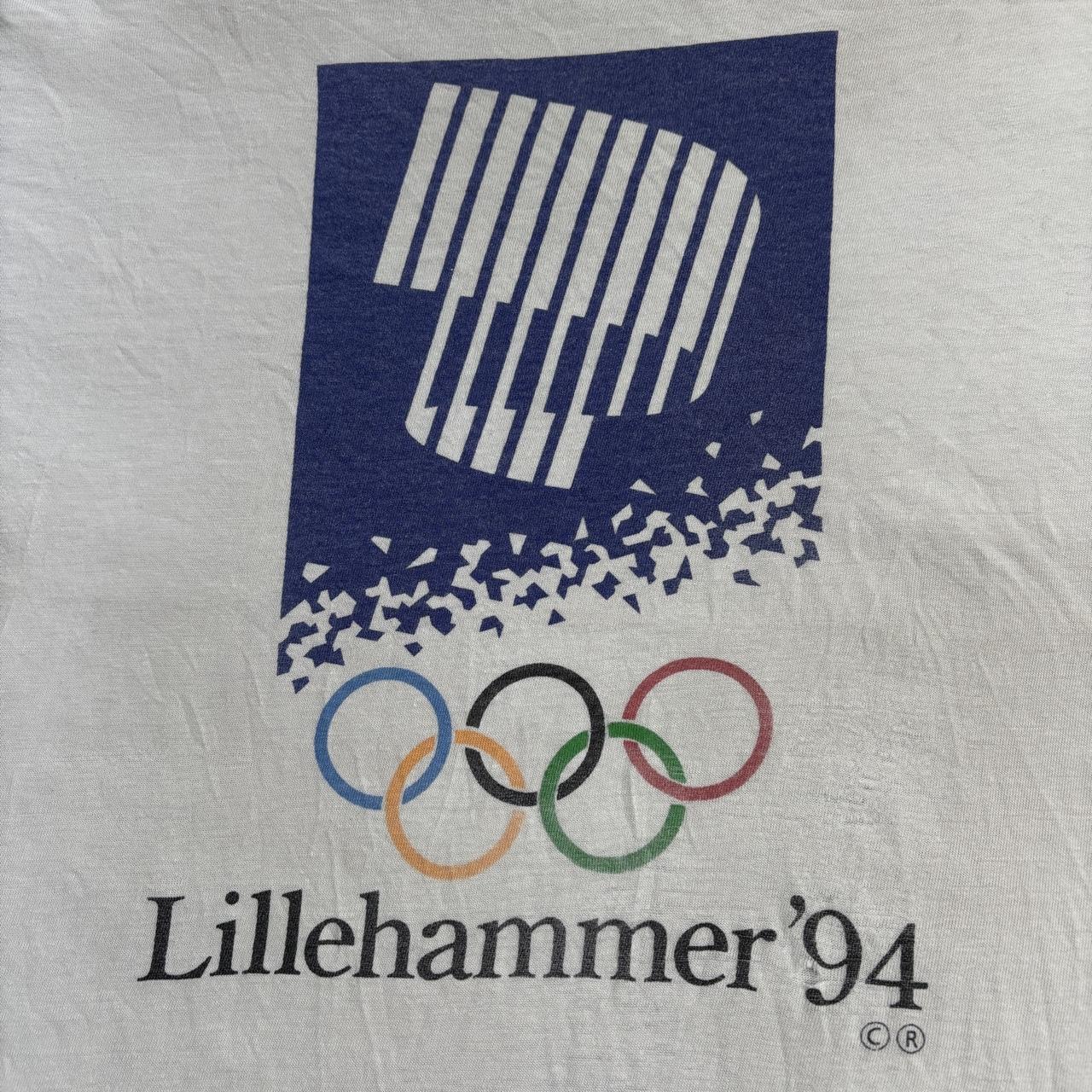 Vintahe Lillehammer Olympics ‘94 Norway winter games t-shirt