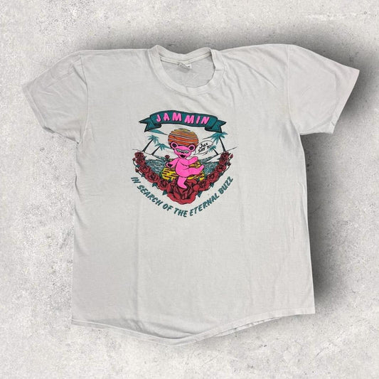 Vintage 90s USA The Grateful Dead in search of the eternal buzz band t-shirt