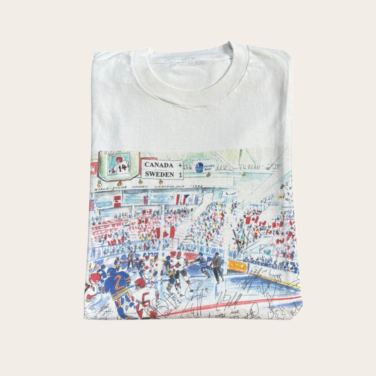 Vintage World Junior Ice Hockey Final Canada t-shirt