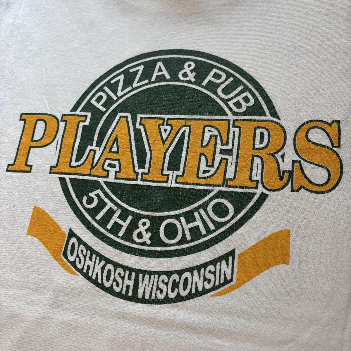 Vintage Y2K Green Bay Packers NFL American Football players sports bar t-shirt