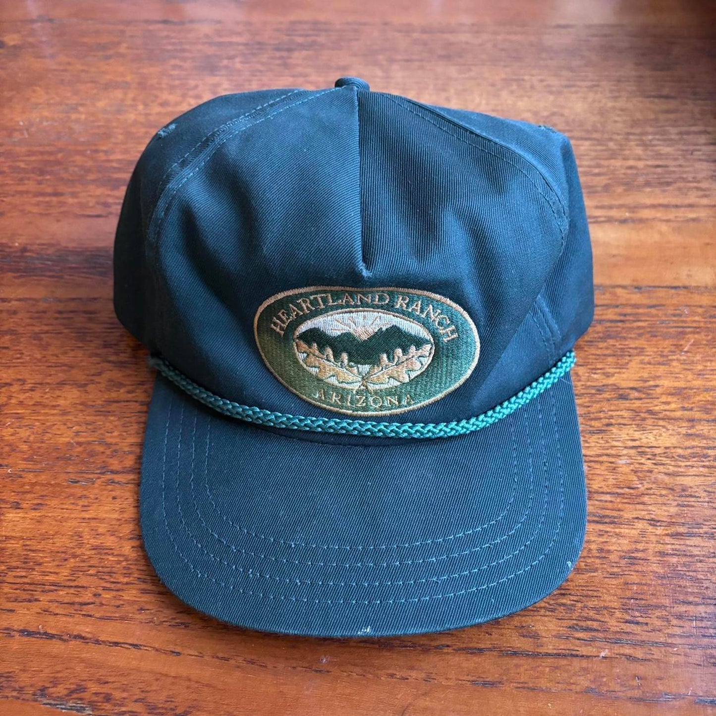 Vintage 90s USA Heartland Ranch Arizona charity embroidered cap