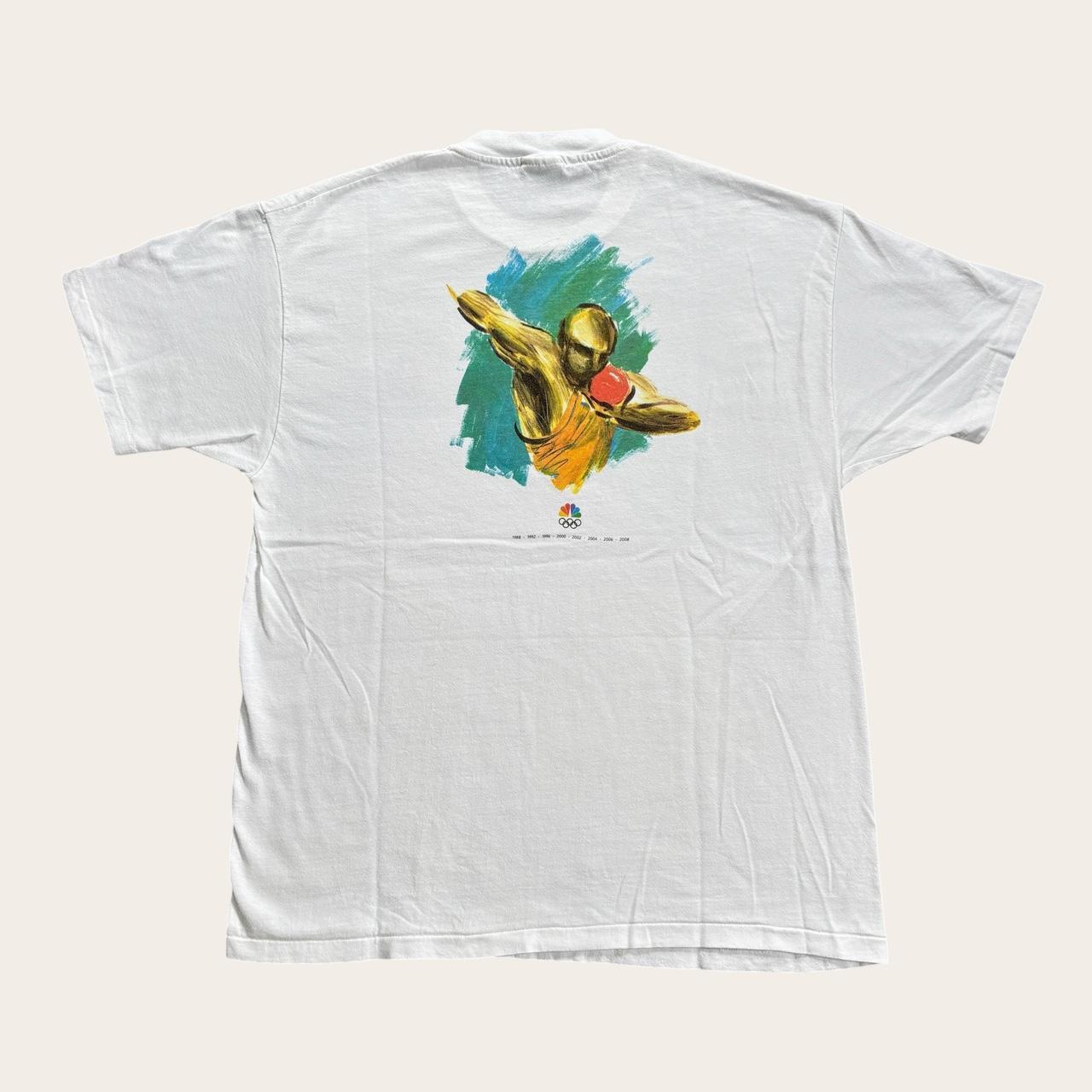 Vintage NBC news olympic boxing t-shirt