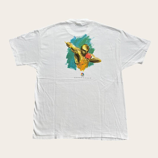 Vintage NBC news olympic boxing t-shirt