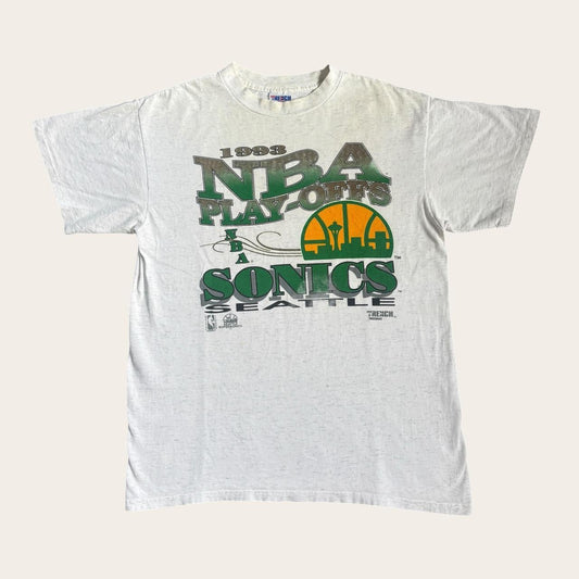 Vintage Seattle SuperSonics NBA playoffs ‘93 basketball t-shirt