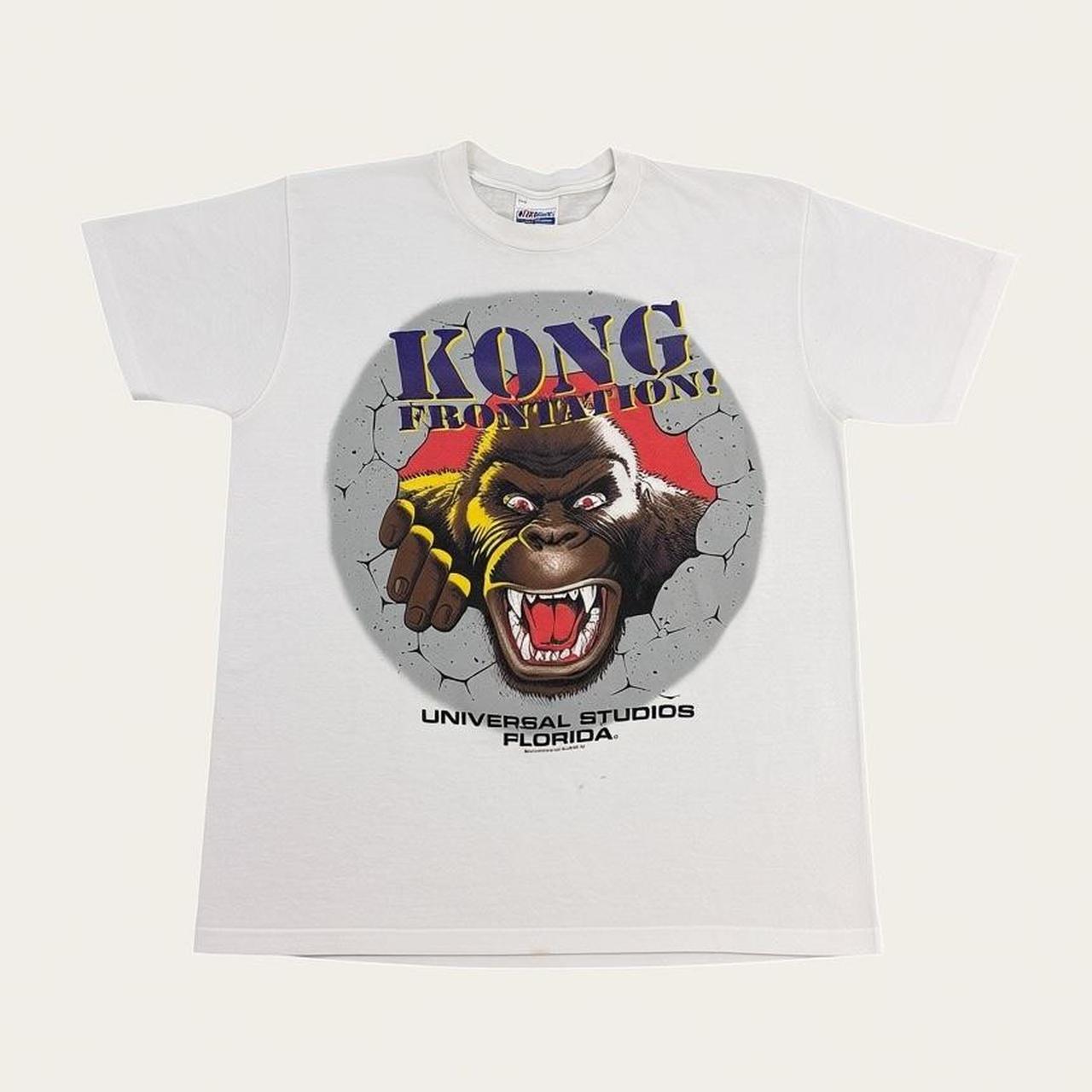 Vintage 90s USA King Kong the ride Universal Studios Florida theme park t-shirt