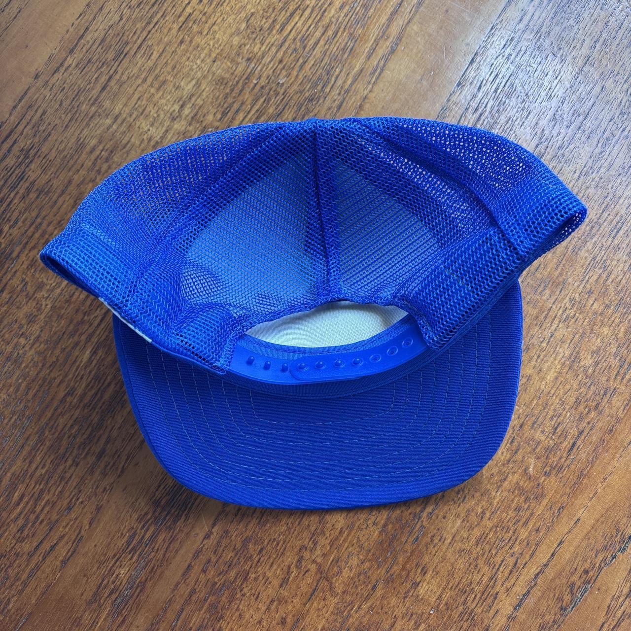 Vintage 90s USA Davis plumbing supply construction workwear trucker cap