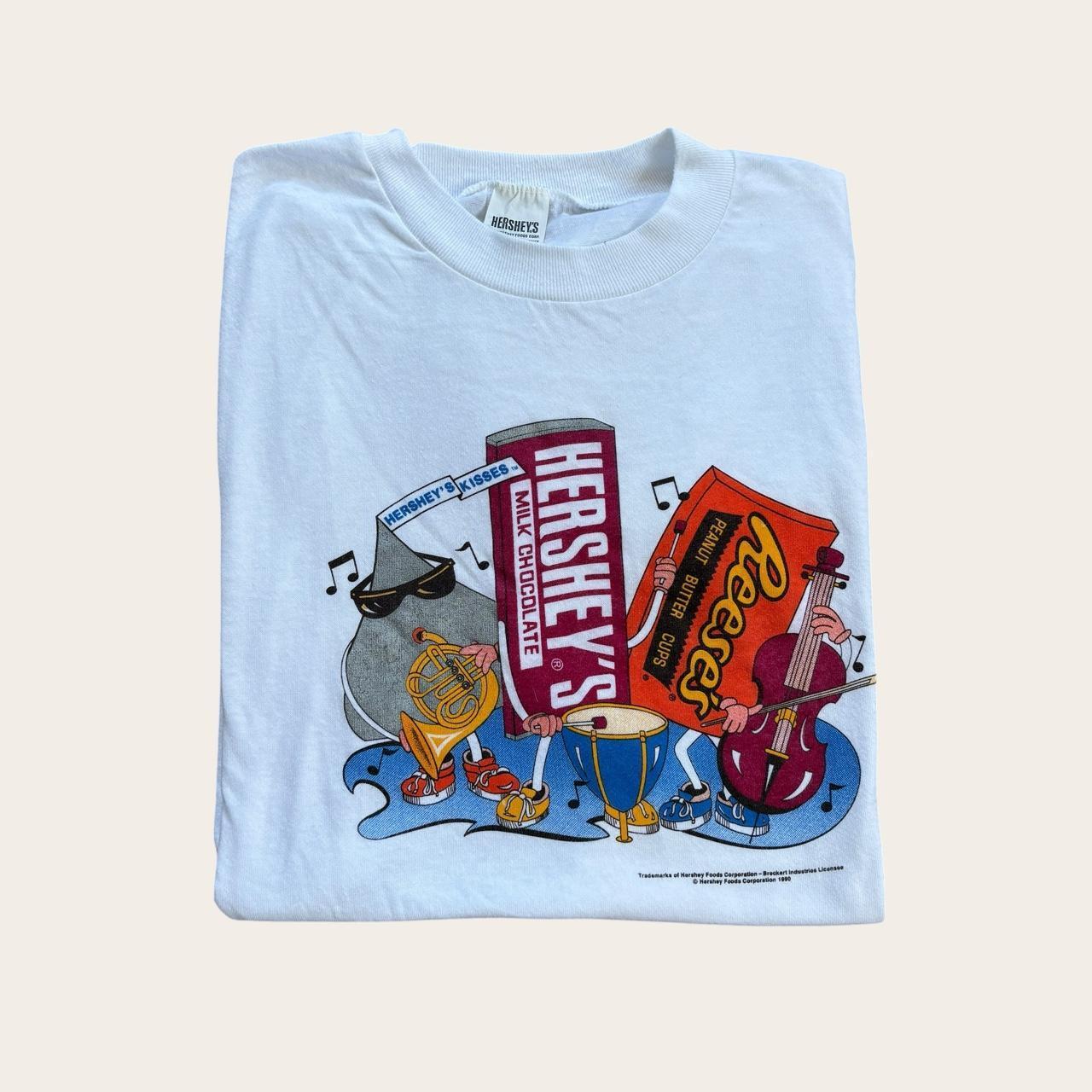 Vintage 90s USA Hershey’s chocolate candy promotional t-shirt