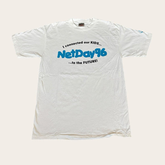 Vintage USA NetDay ‘96 internet technology t-shirt