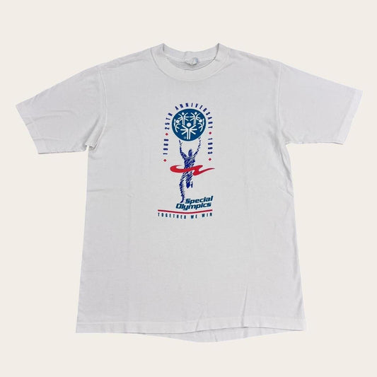 Vintage 90s USA special Olympics athletics 25th anniversary t-shirt