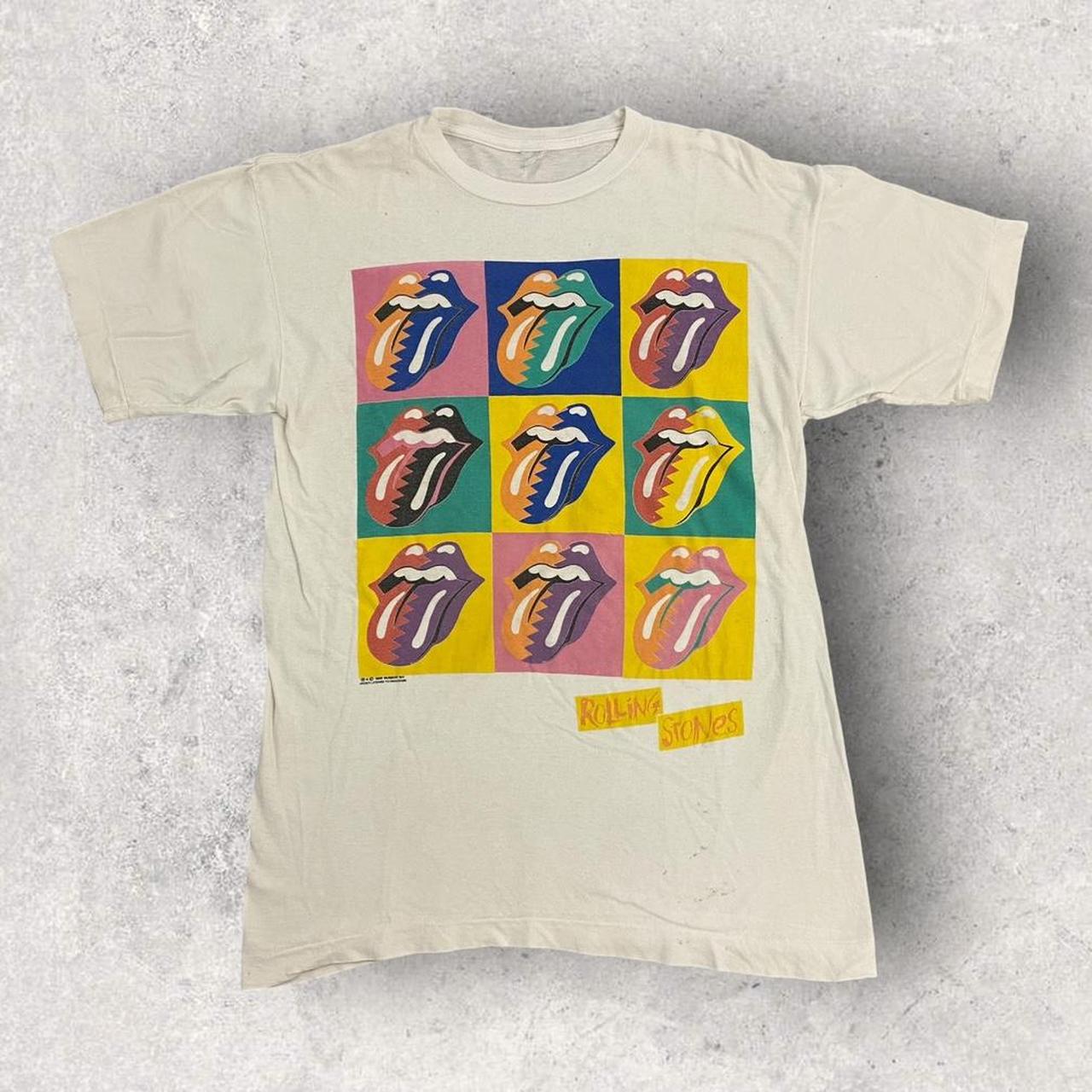 Vintage 80s USA The Rolling Stones Urban Jungle European tour rock