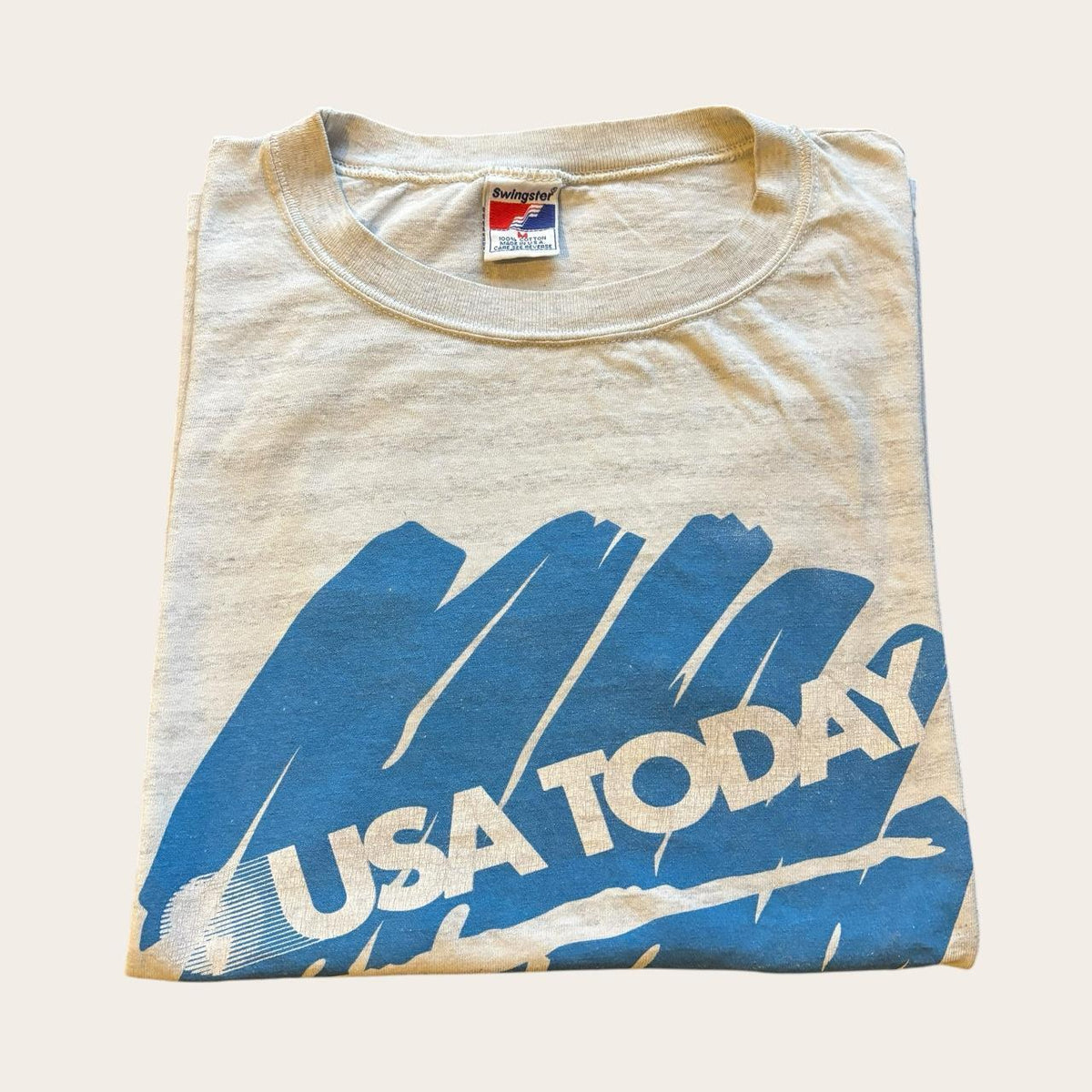 Vintage 90s USA Today news TV broadcaster t-shirt