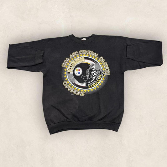 Vintage 90s USA Pittsburgh Steelers NFL American Football sweatshirt