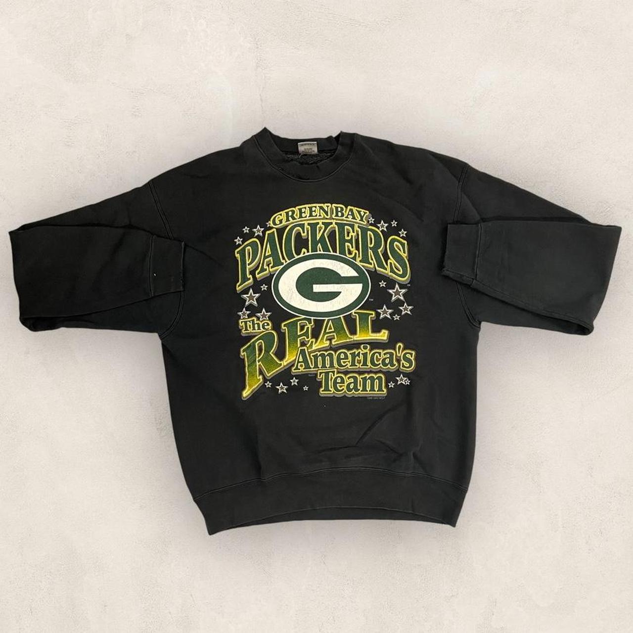 Vintage 90s USA Green Bay Packers NFL American Football graphic sweatshirt