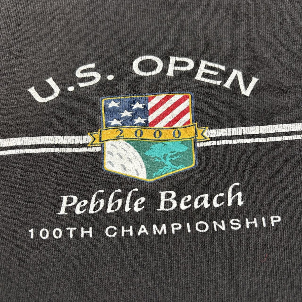 Vintage Y2K US Open golf tournament Pebble Beach championship t-shirt