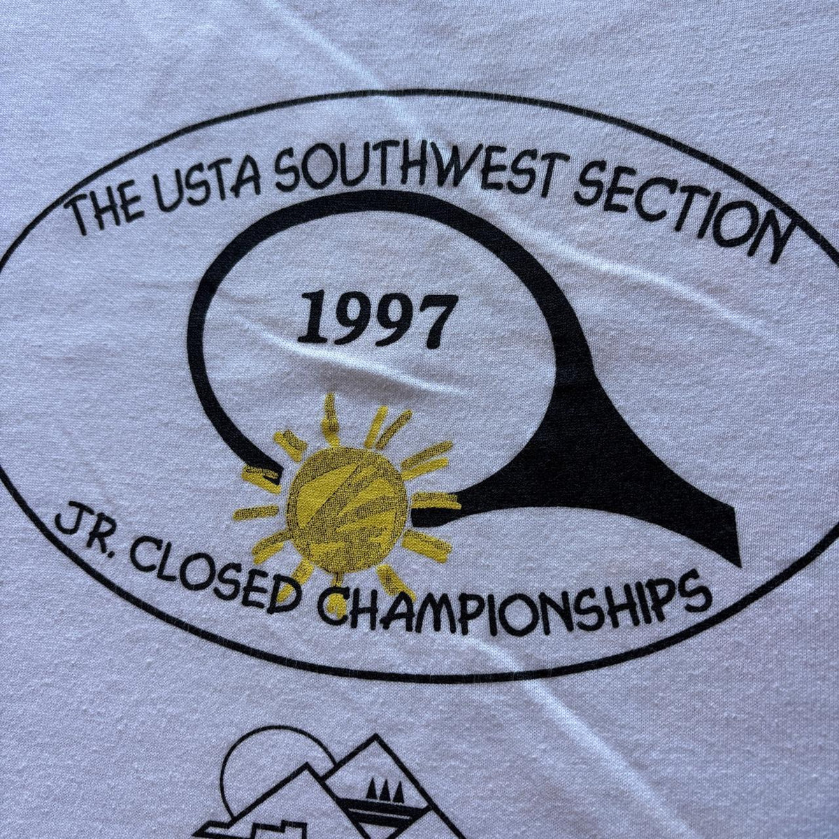 Vintage USTA tennis southwest section tournament New Mexico t-shirt
