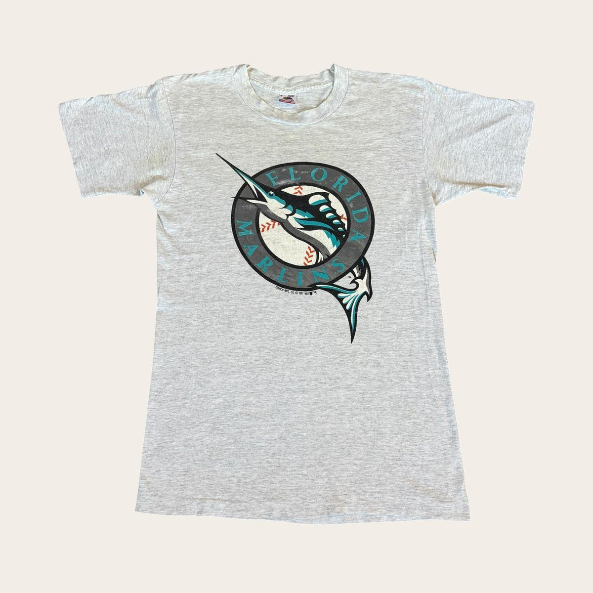 Vintage 90s USA Florida Marlins MLB baseball t-shirt