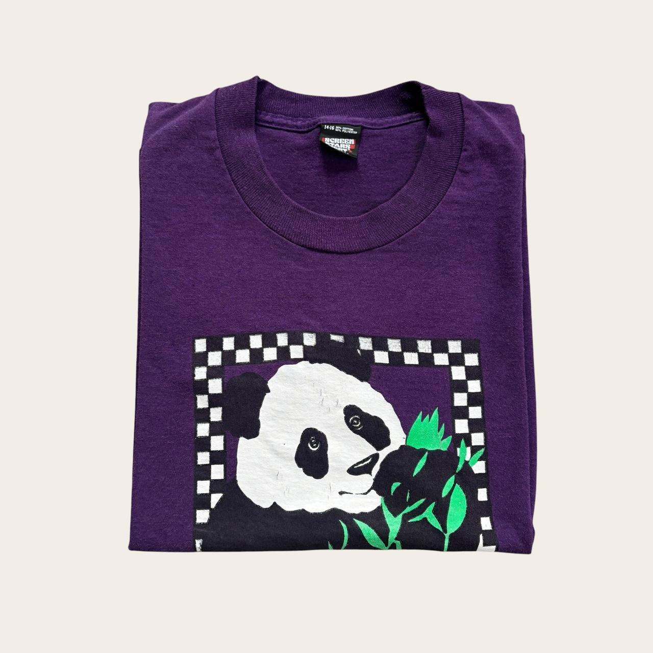 Vintage 90s USA Columbus Zoo Ohio panda bear wildlife souvenir t-shirt
