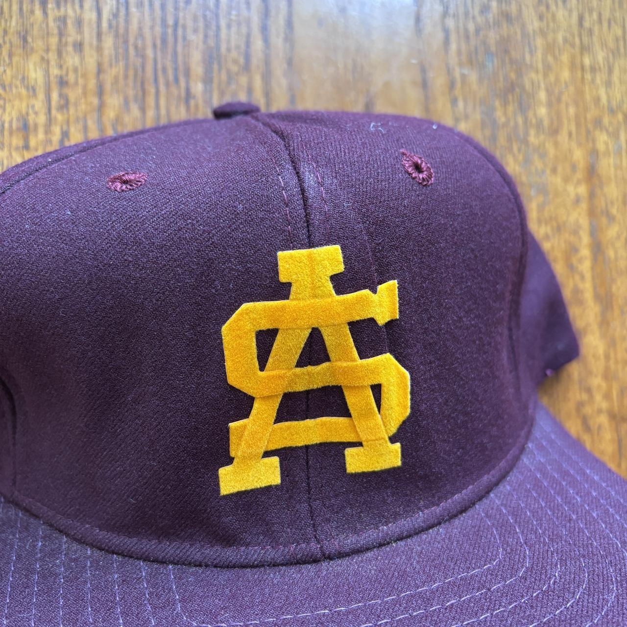 Vintage 90s USA Arizona State Sun Devils university varsity graphic cap