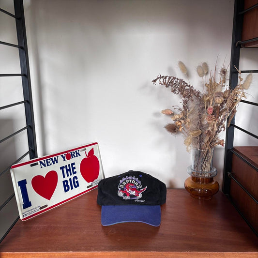 Vintage 90s Toronto Raptors NBA basketball promotional graphic baseball cap